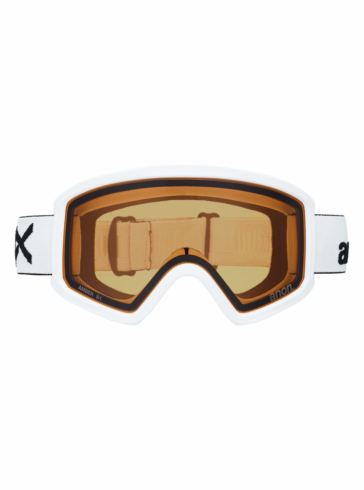 Frame: White, Lens: Amber (55% / S1),Regular