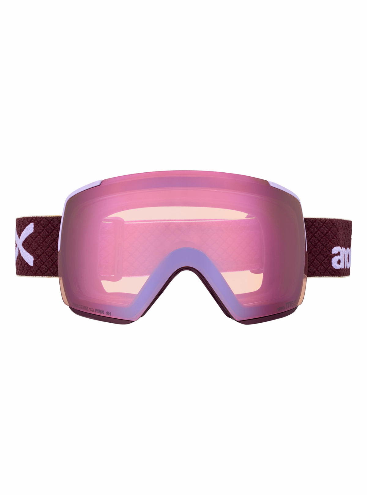 Frame: Deep Cherry, Lens: Perceive Cloudy Pink (53% / S1), Spare Lens: Perceive Variable Blue (21% / S2),Regular
