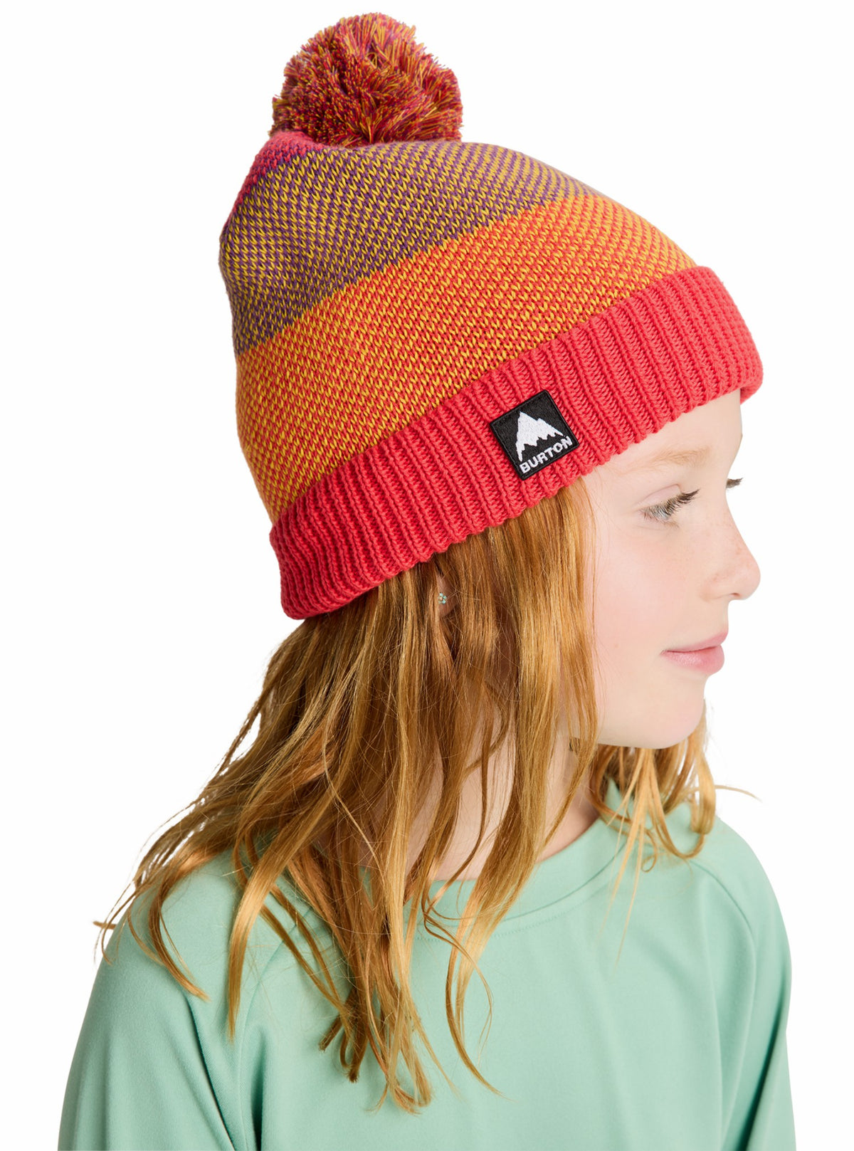 Kids' Burton Fleece-Lined Pom Beanie 2026 - Burton