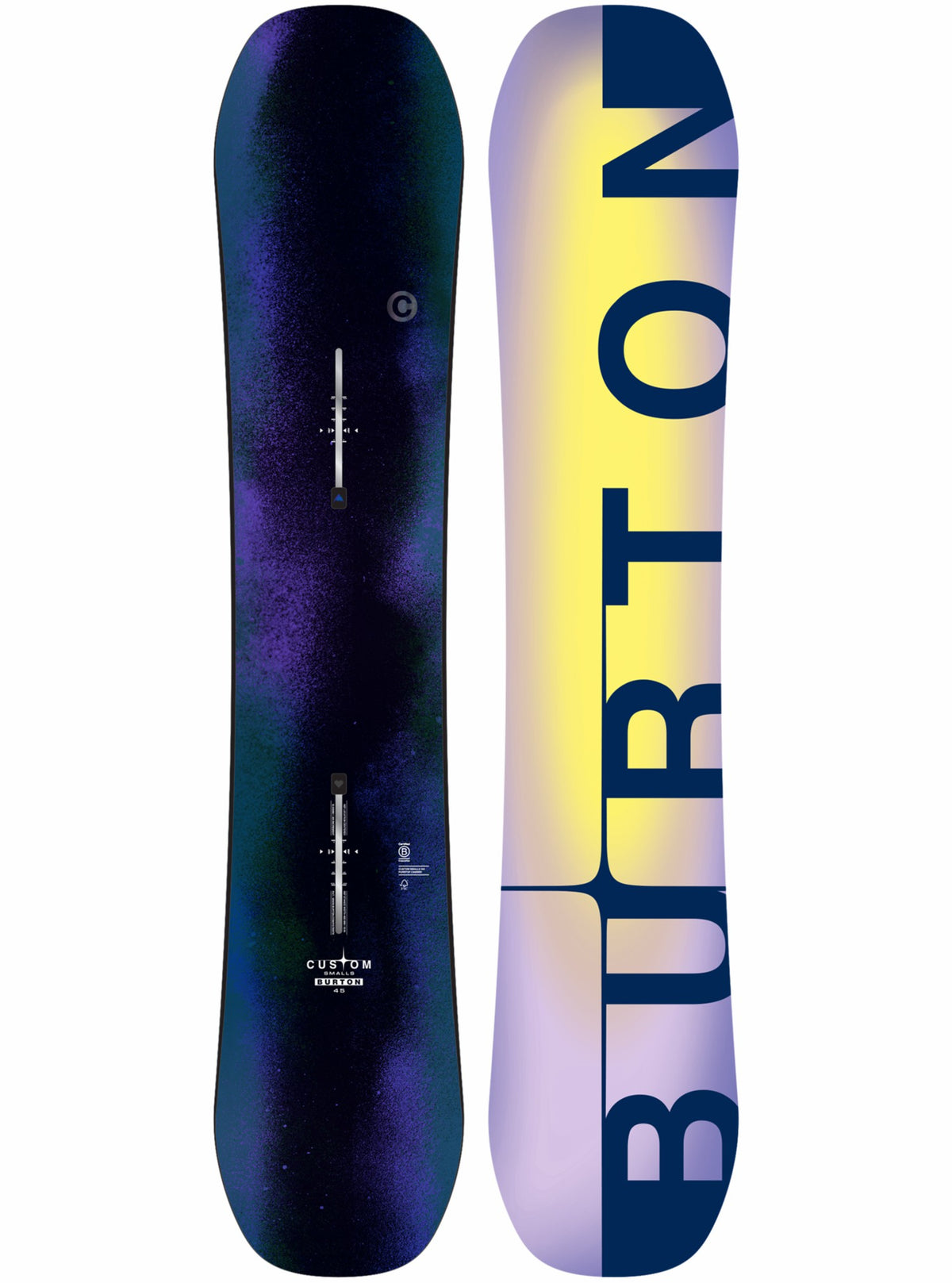 Kids' Burton Custom Smalls Camber Snowboard 2027 - Burton