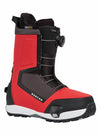 Geranium Red Grid / Black