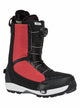 Geranium Red Grid / Black