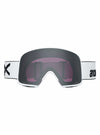 Frame: White, Lens: Perceive Sunny Onyx (6% / S4), Spare Lens: Perceive Variable Violet (34% / S2)