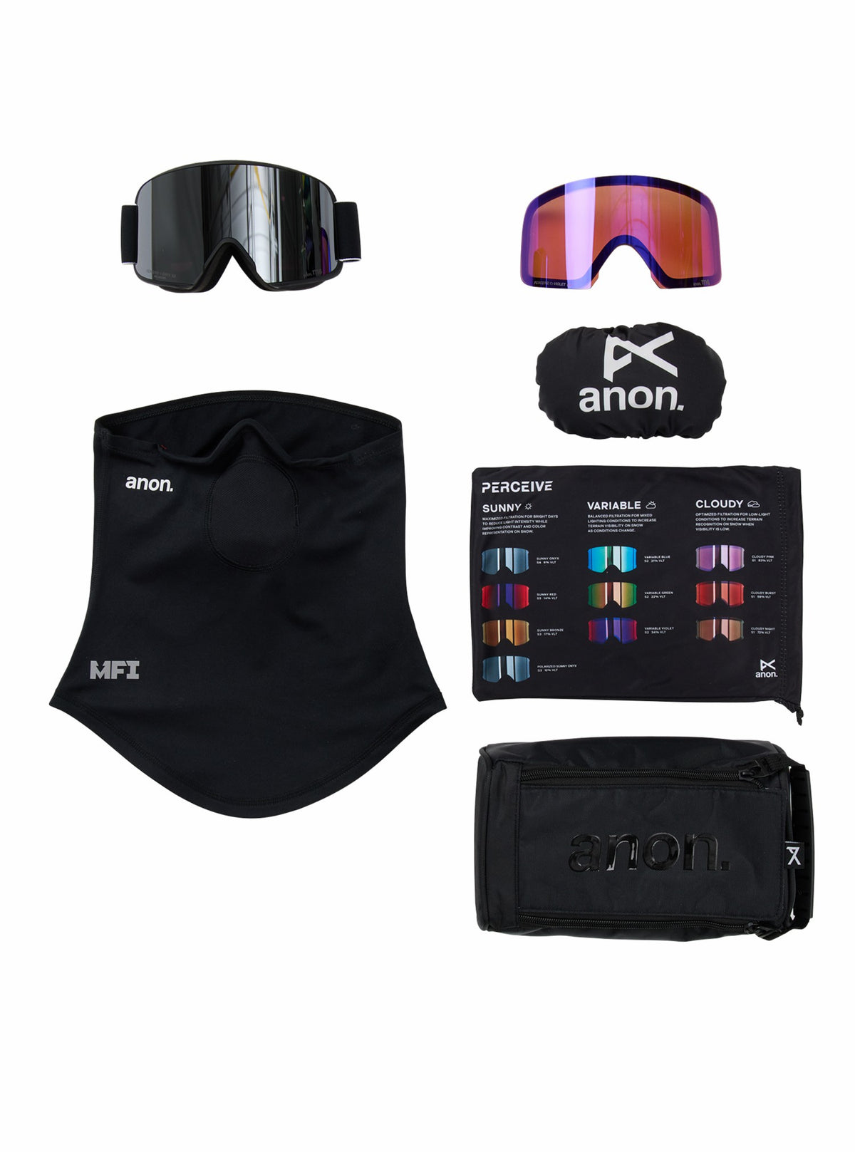 Anon M6 Goggles + Lens + MFI® Face Mask 2027 - Burton