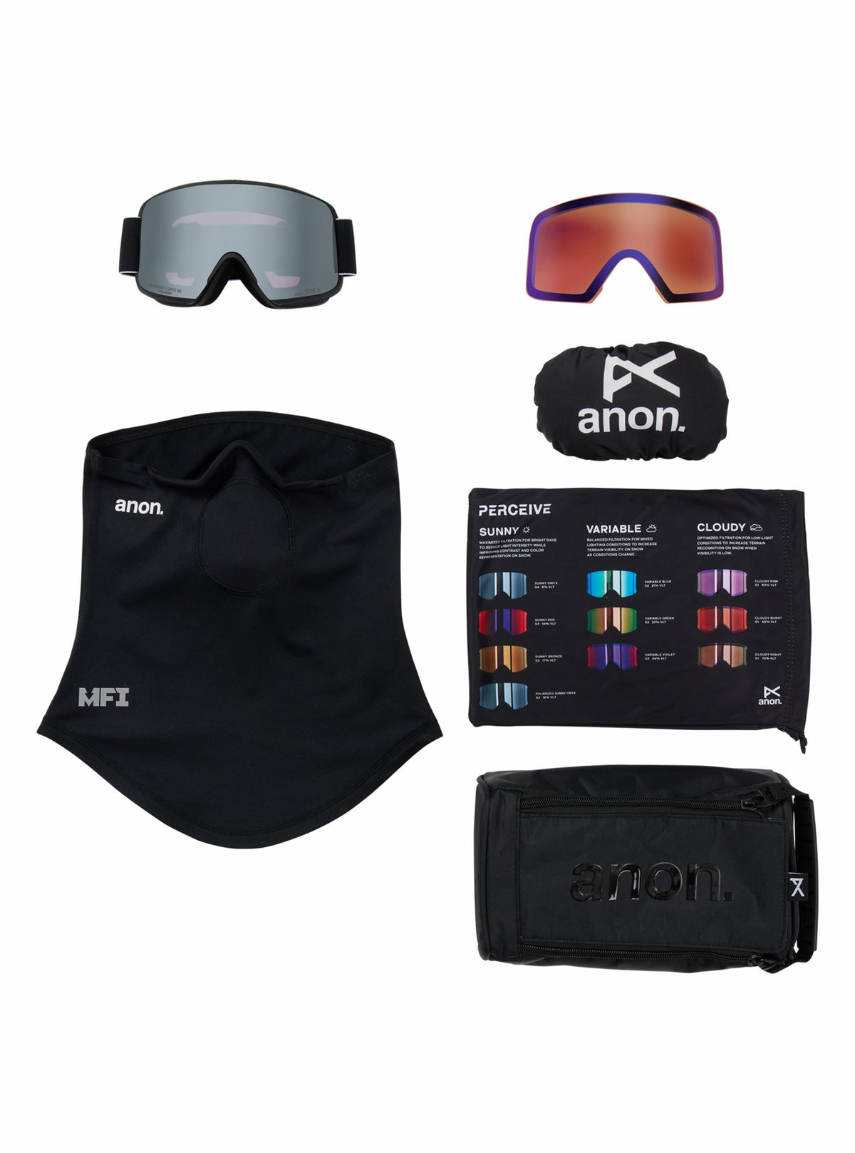 Anon M6S Goggles + Lens + MFI® Face Mask 2027 - Burton