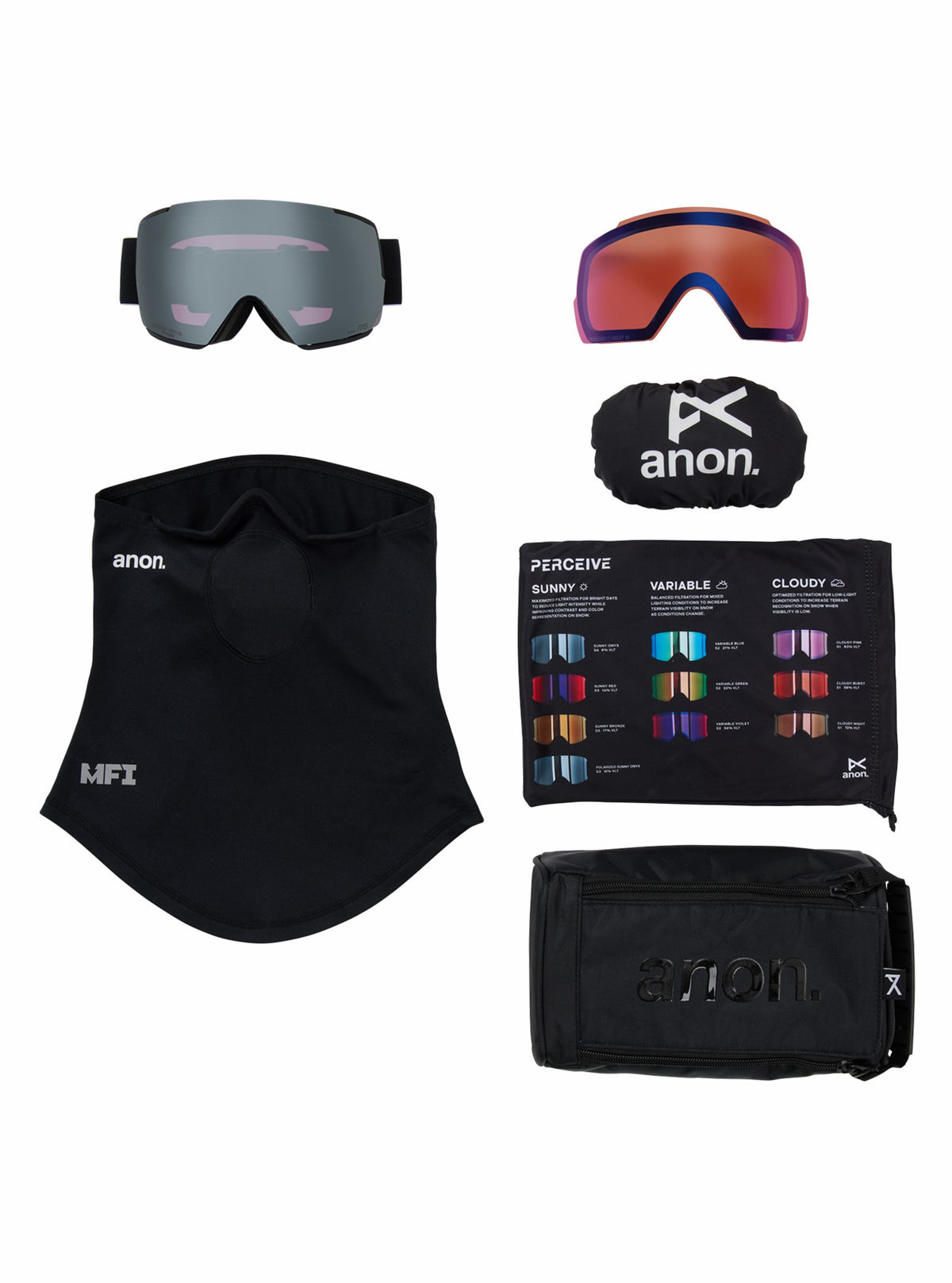 Anon M5 Goggles + Polarized Perceive Lens - Burton