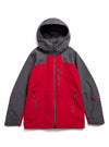 Gotham Gray / Geranium Red