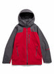 Gotham Gray / Geranium Red
