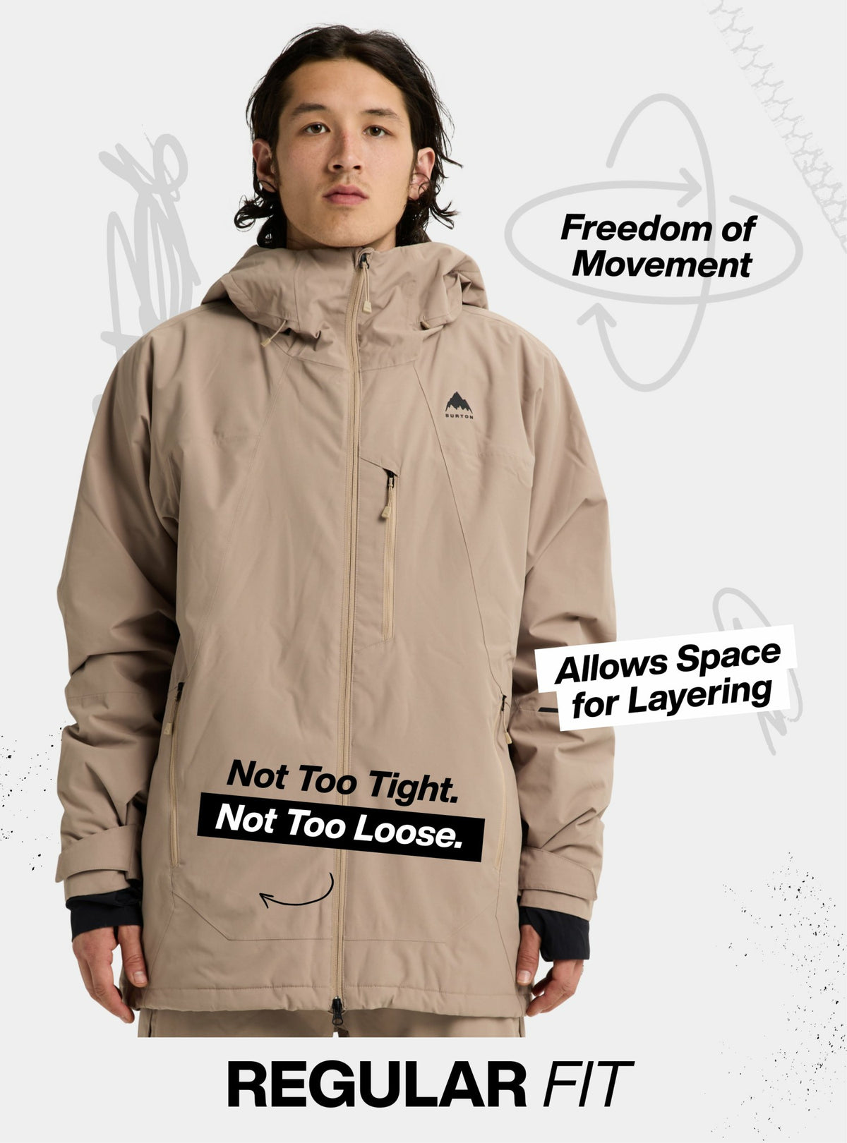 Men's Burton Reserve 2L 3-In-1 Jacket 2027 - Burton