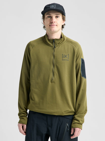 Men's Burton [ak]® Helium Grid Half-Zip Fleece 2027 - Burton