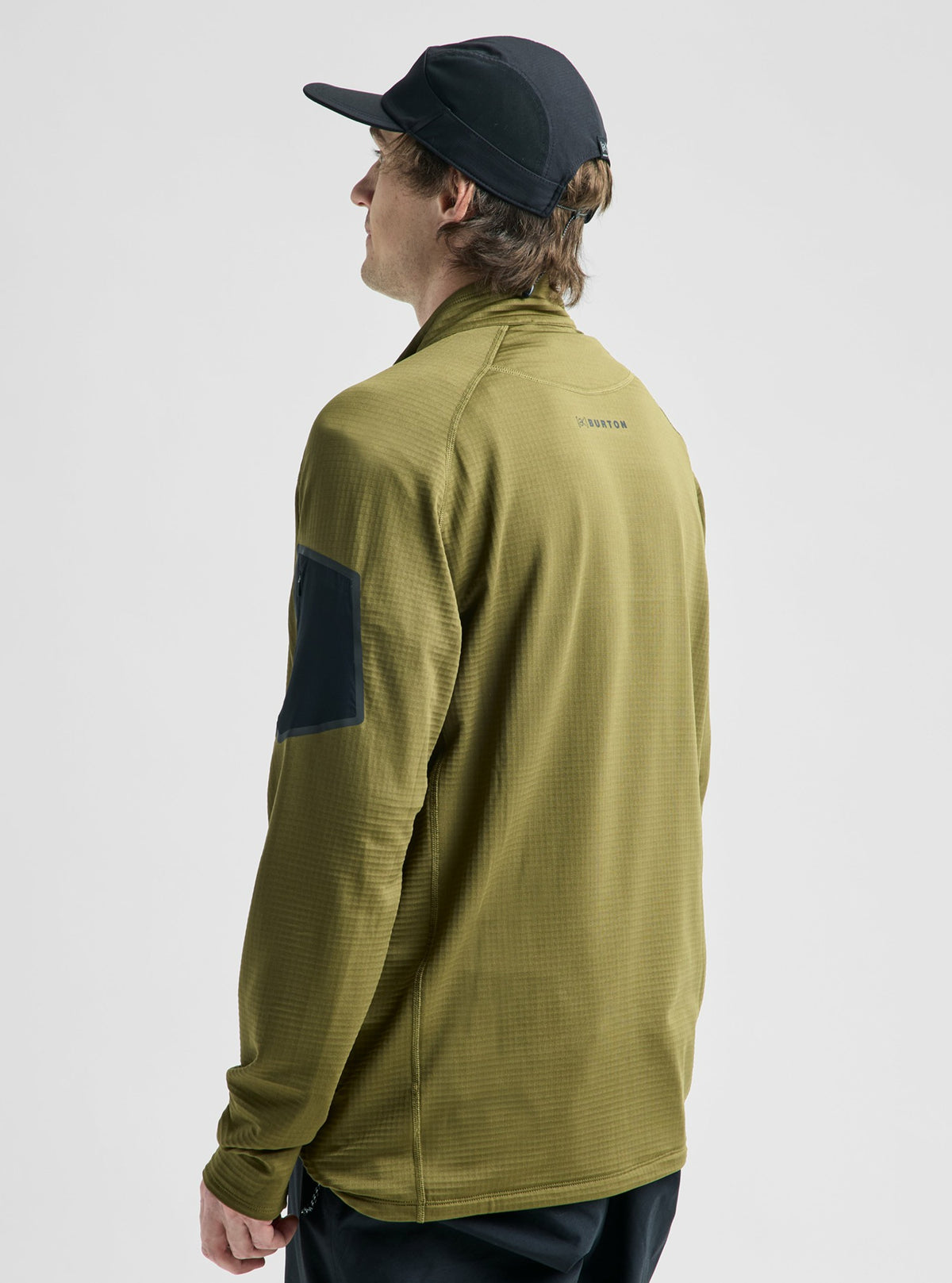 Men's Burton [ak]® Helium Grid Half-Zip Fleece 2027 - Burton