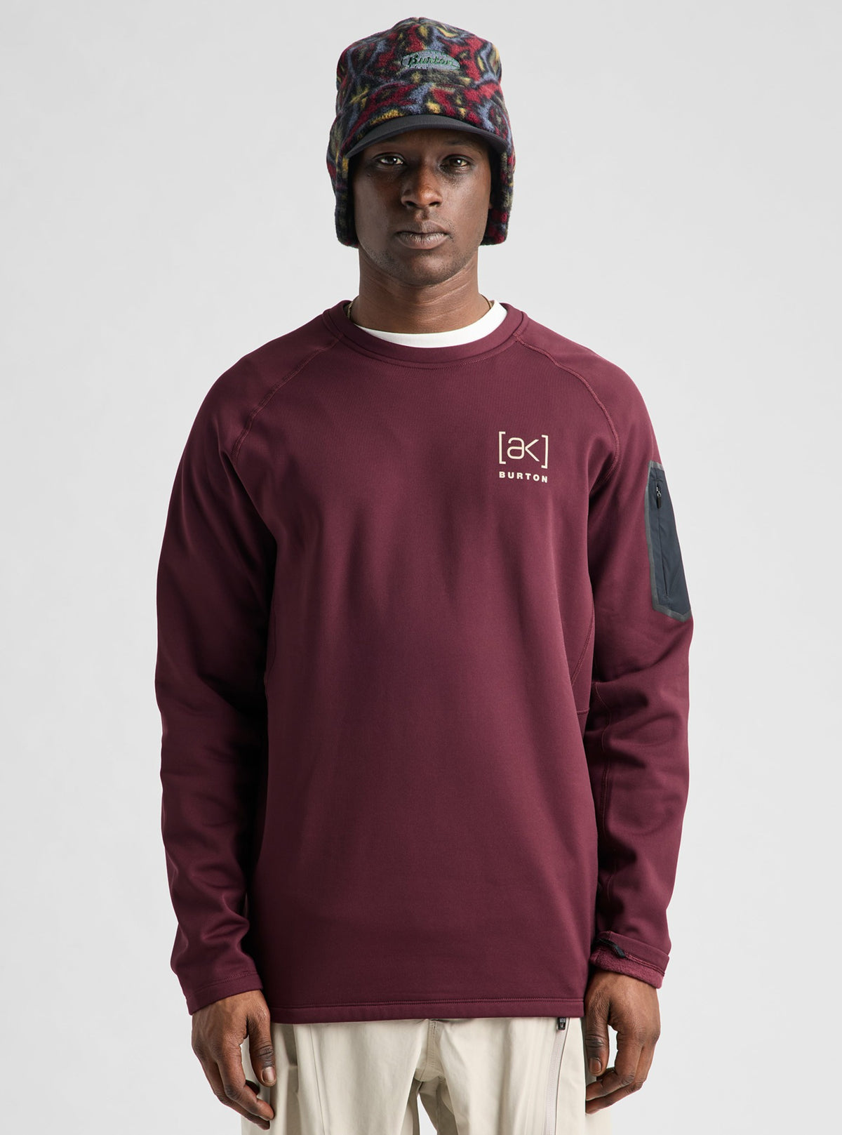 Men's Burton [ak]® Baker Stretch Crewneck Fleece 2027 - Burton