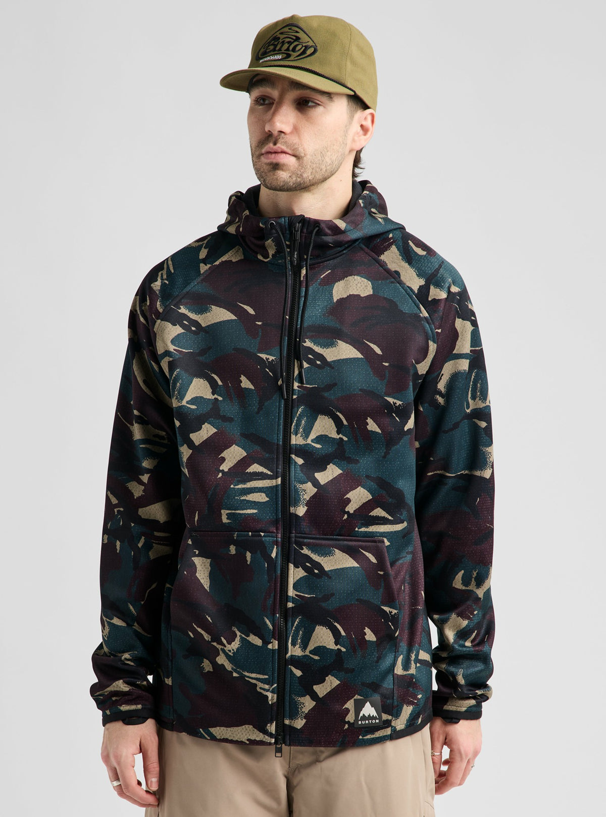 Men's Burton Crown Weatherproof Full-Zip Fleece 2027 - Burton