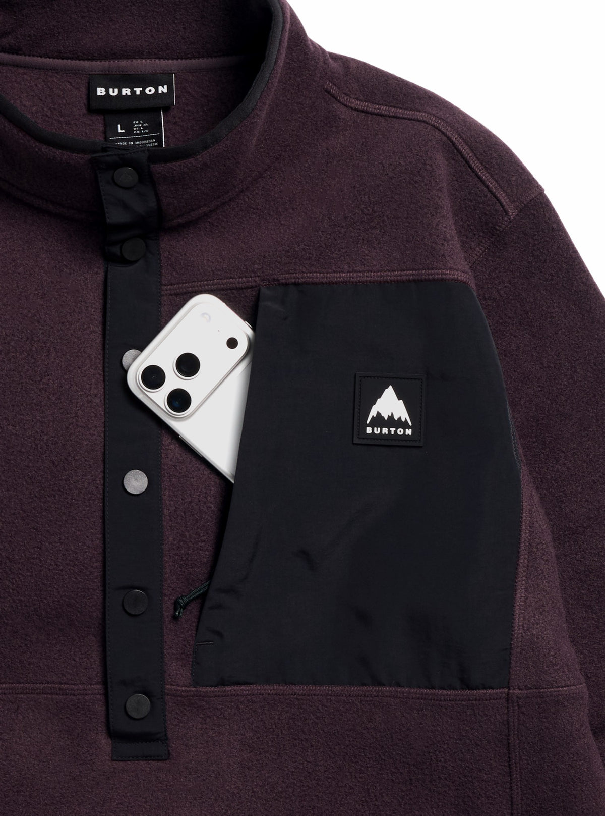 Men's Burton Cinder Fleece Pullover 2027 - Burton