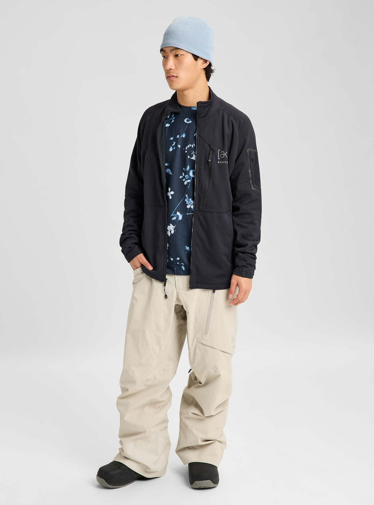 Men's Burton [ak]® Baker Stretch Full-Zip Fleece 2027 - Burton