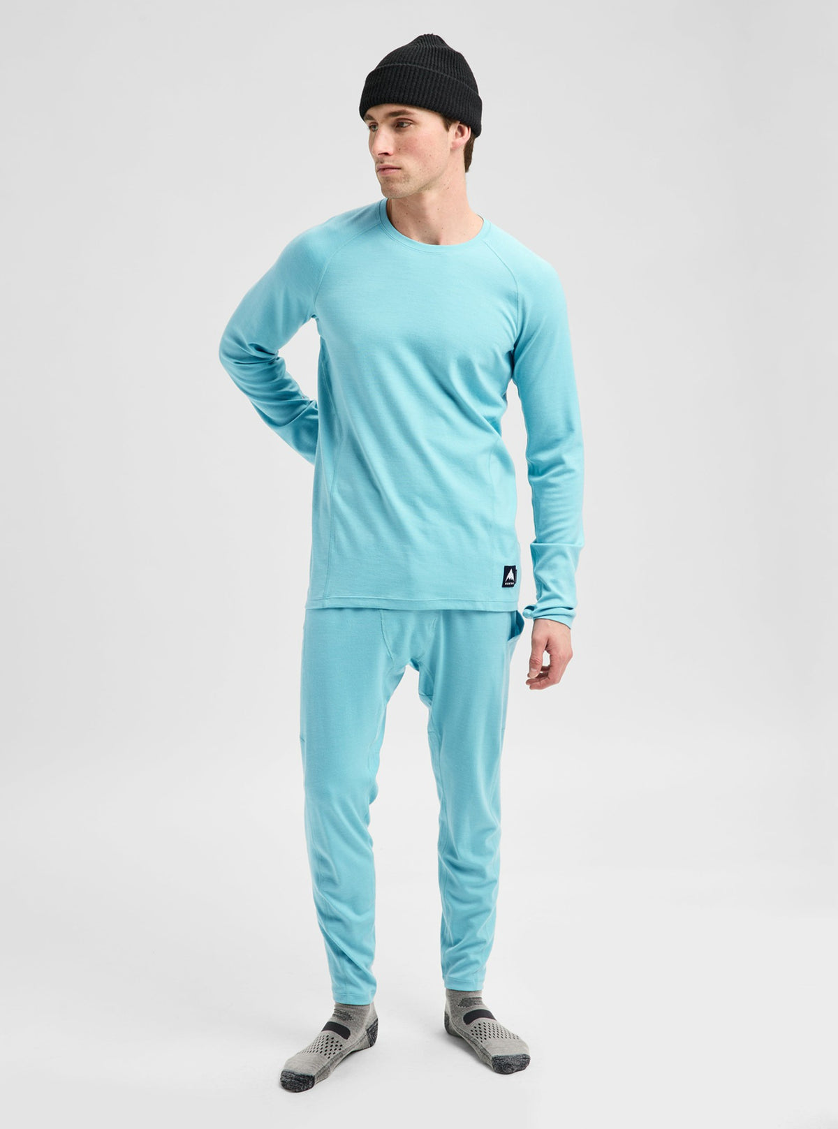 Men's Burton Merino Blend Midweight Base Layer Crew - Burton