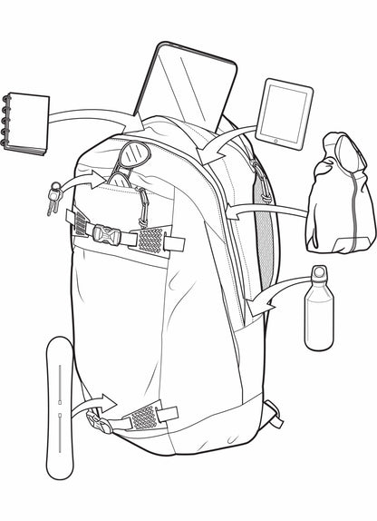 Burton Day Hiker 30L Backpack 2027 - Burton