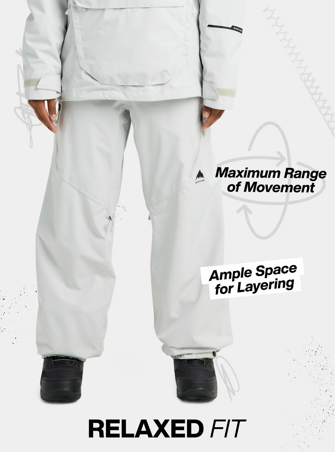 Women's Burton Reserve 2L Relaxed Pants 2027 - Burton