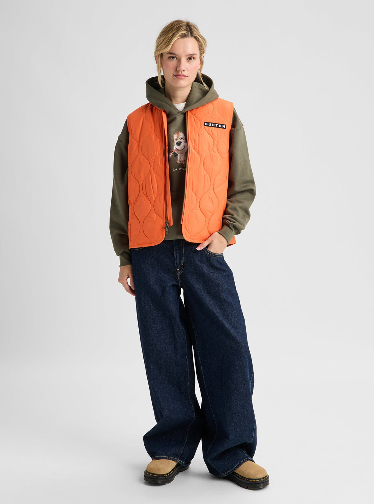 Women's Burton Quilted Synthetic Puffer Vest 2027 - Burton