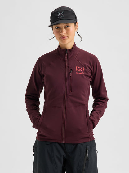 Women's Burton [ak]® Baker Stretch Full-Zip Fleece 2027 - Burton