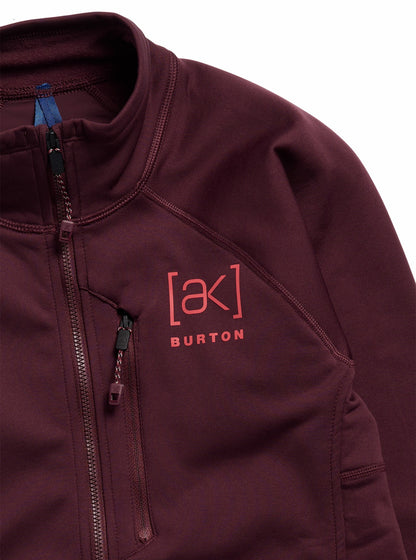 Women's Burton [ak]® Baker Stretch Full-Zip Fleece 2027 - Burton