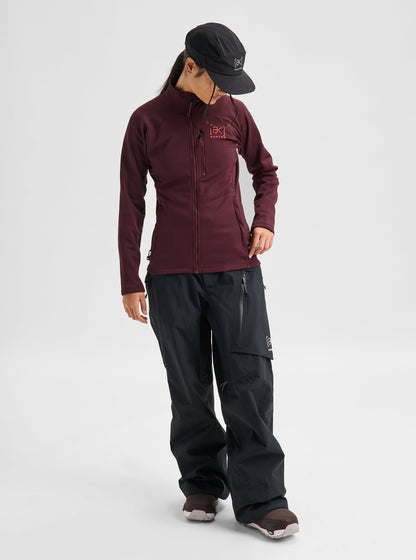 Women's Burton [ak]® Baker Stretch Full-Zip Fleece 2027 - Burton