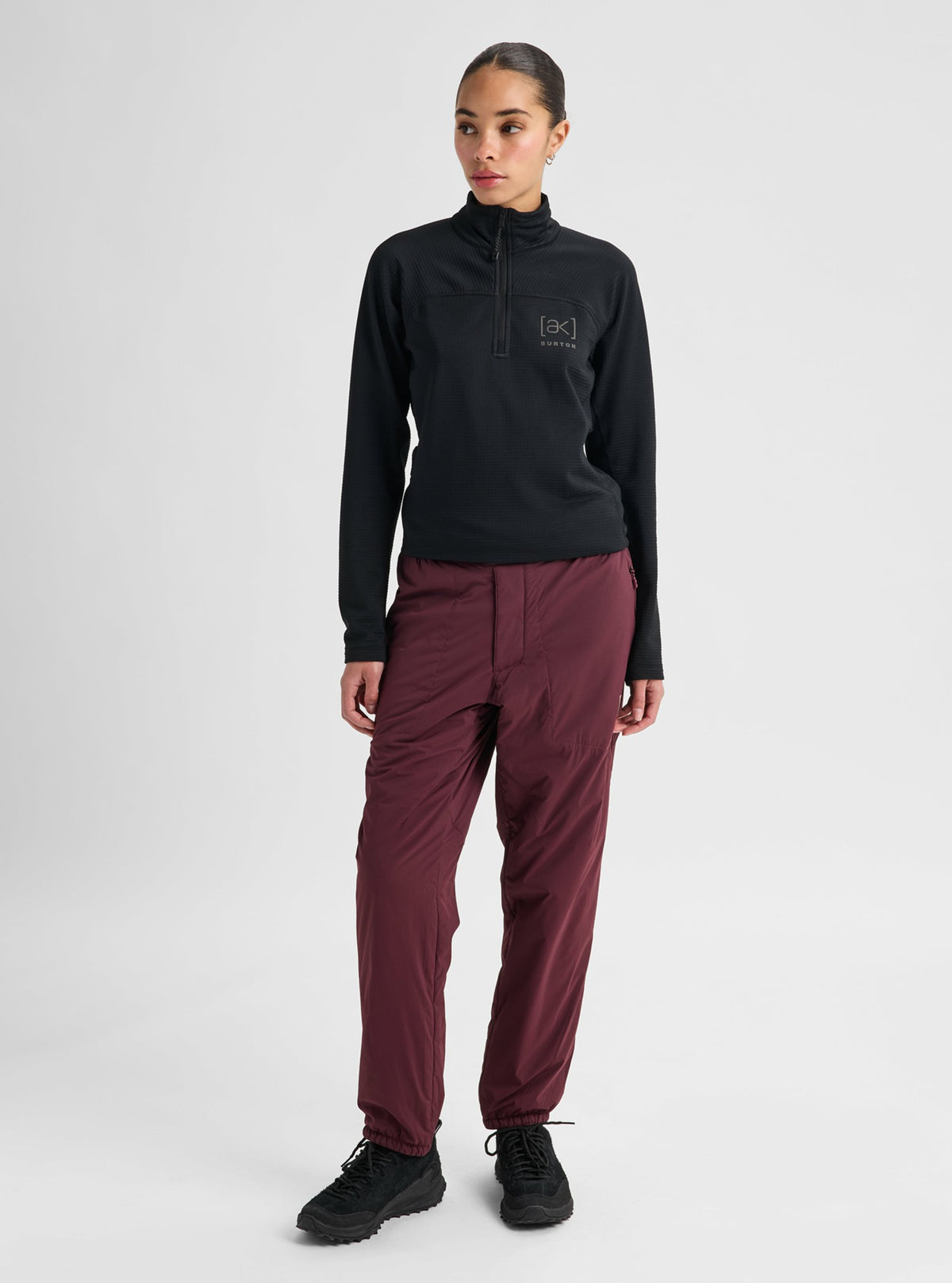 Women's Burton [ak]® Helium Grid Quarter-Zip Fleece 2027 - Burton