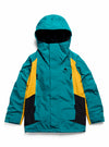 Pacific Teal / Goldenrod / True Black