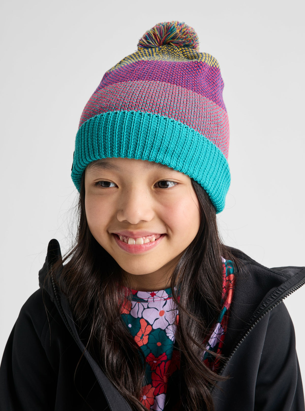 Kids' Burton Fleece-Lined Pom Beanie 2027 - Burton