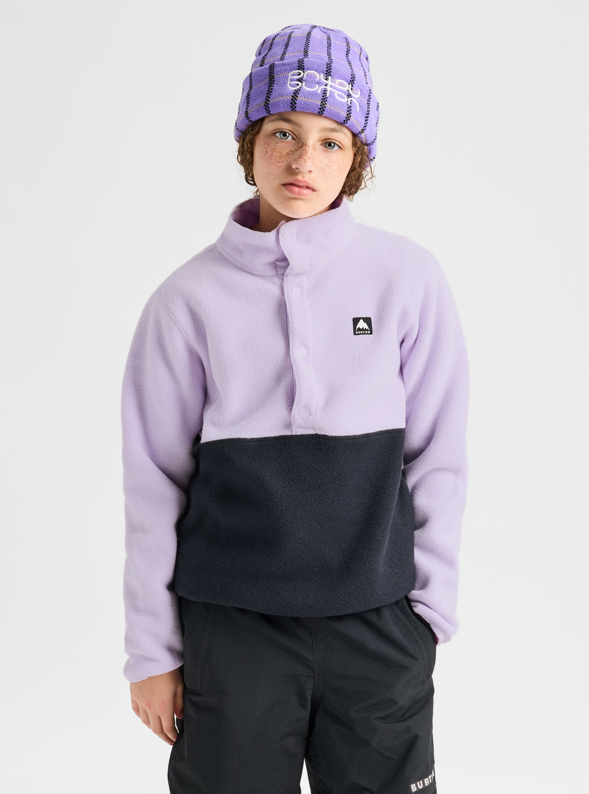 Kids' Burton Cinder Fleece Anorak 2027 - Burton
