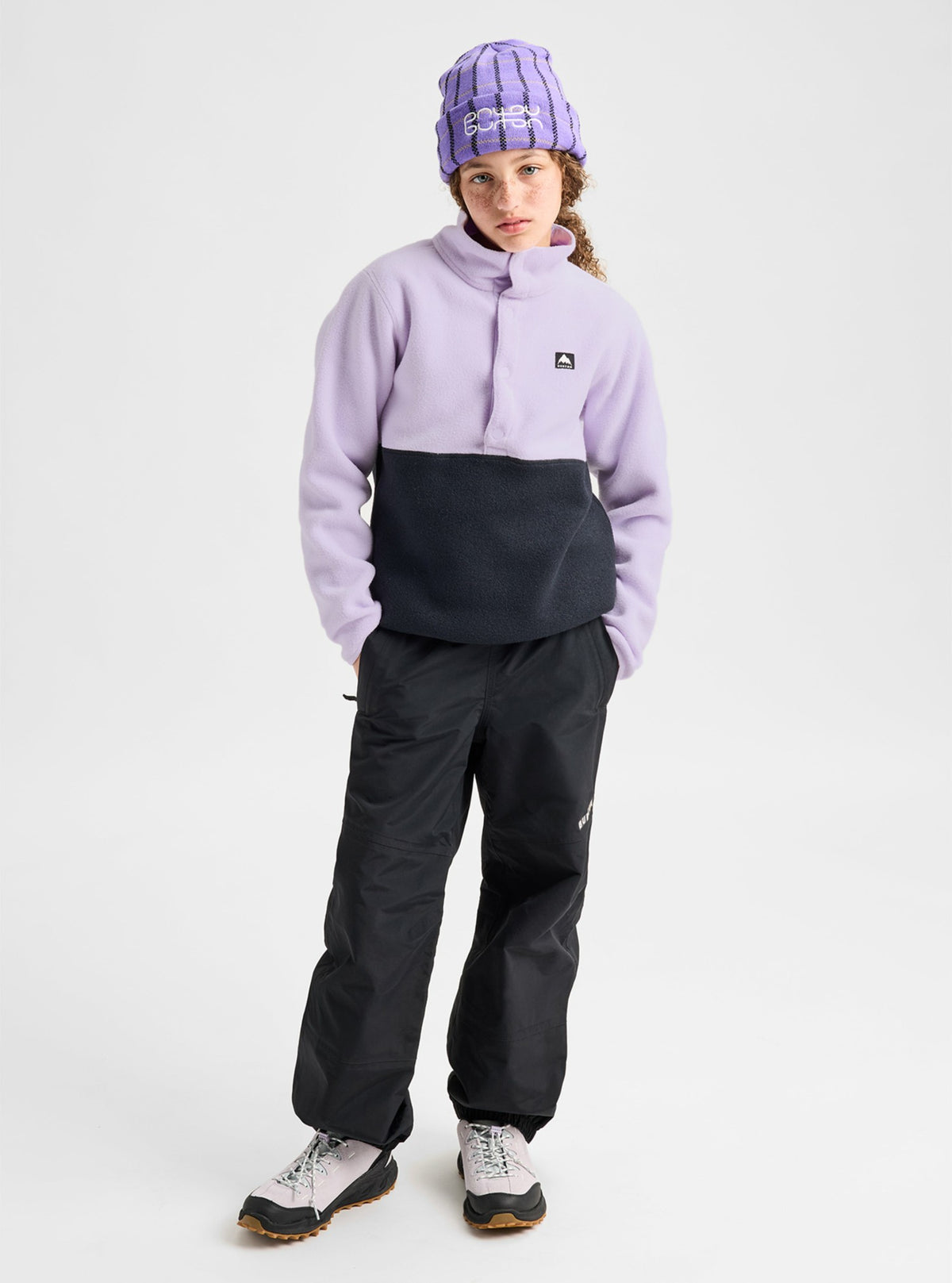 Kids' Burton Cinder Fleece Anorak 2027 - Burton