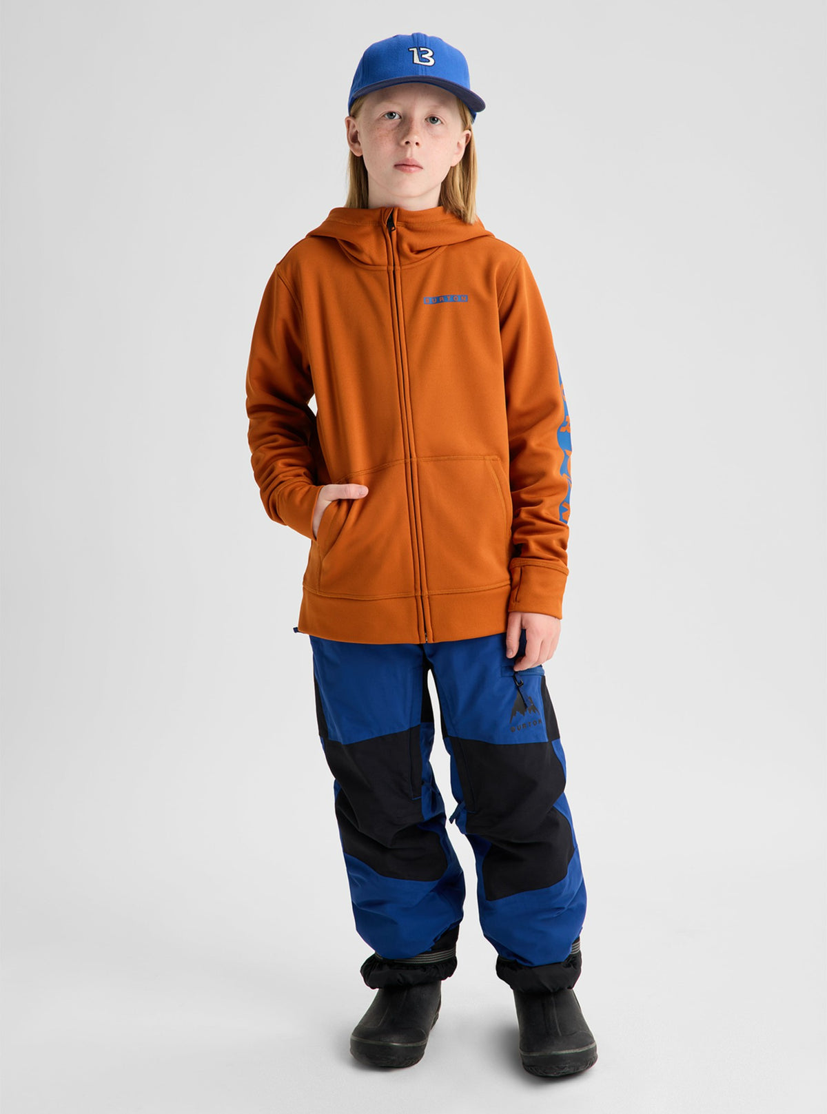 Kids' Burton Oak Full-Zip Hoodie - Burton