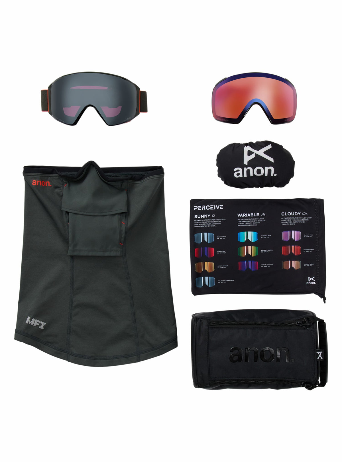 Anon M4S Goggles (Toric) + Bonus Lens + MFI® Face Mask 2026 - Burton