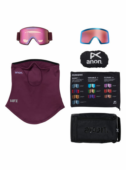 Anon M6S Goggles + Bonus Lens + MFI® Face Mask 2026 - Burton