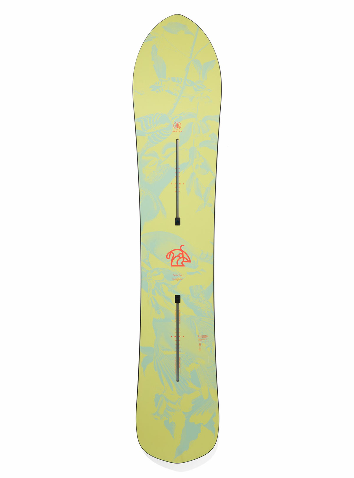 Burton Family Tree Sketch Artist Camber Snowboard 2026 - Burton
