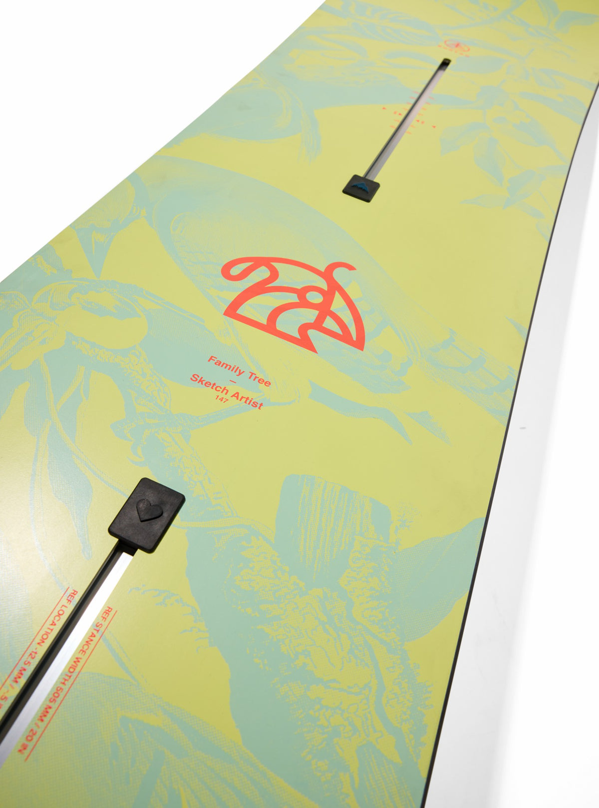 Burton Family Tree Sketch Artist Camber Snowboard 2026 - Burton