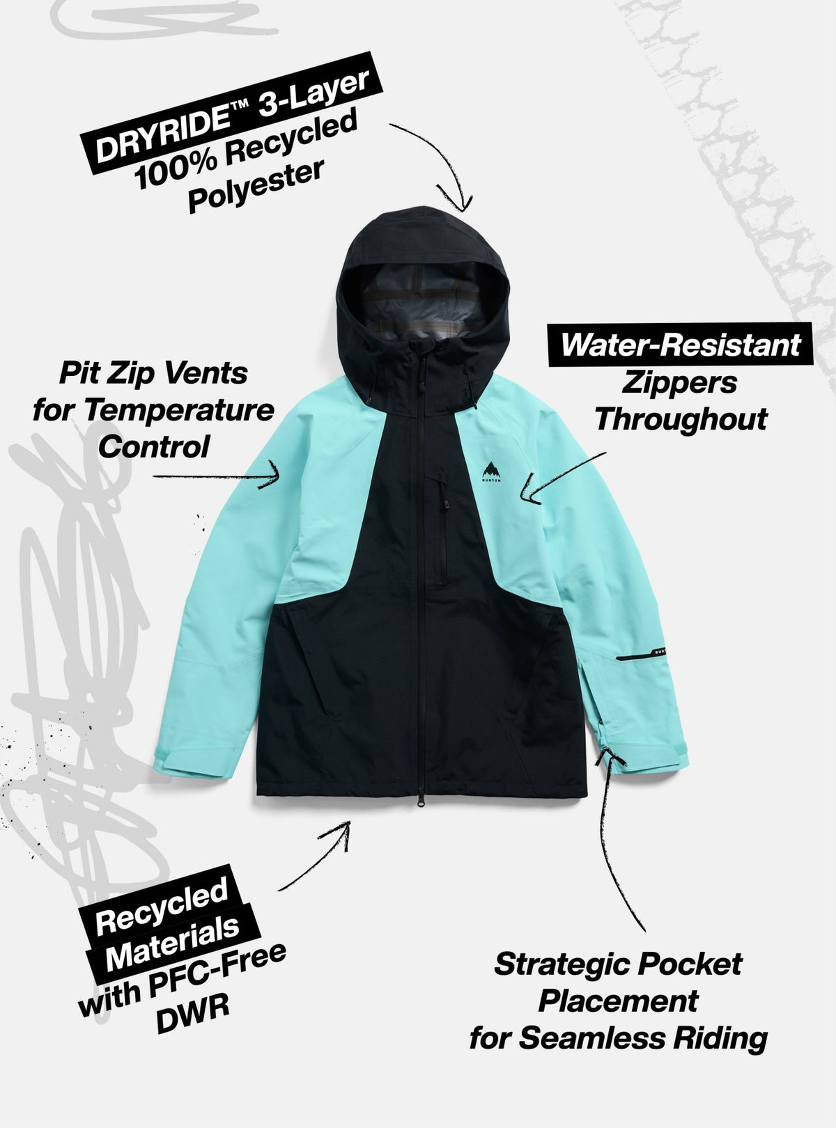 Women's Burton Reserve 3L Jacket 2026 - Burton