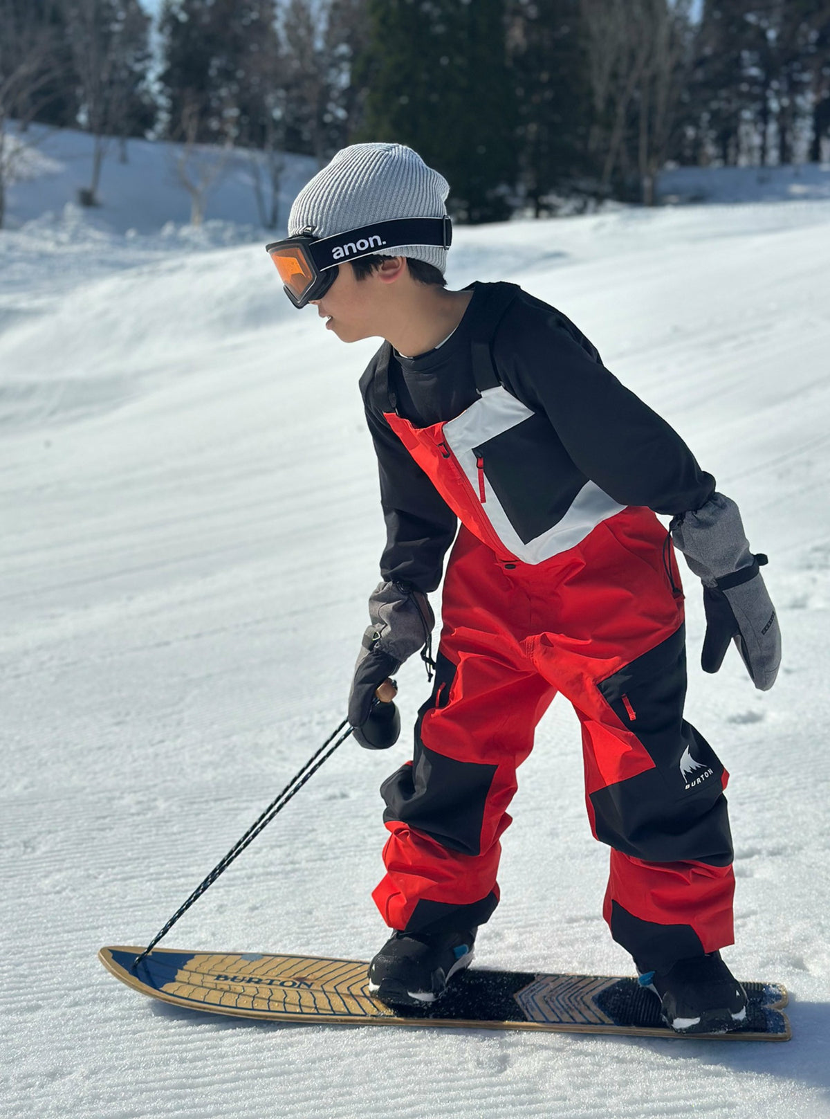 Kids' Burton Powline GORE-TEX 2L Bib Pants 2026 - Burton