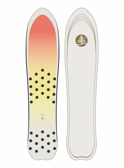 Burton Family Tree Backseat Driver Pow Surfing Snowboard 2025 - Burton