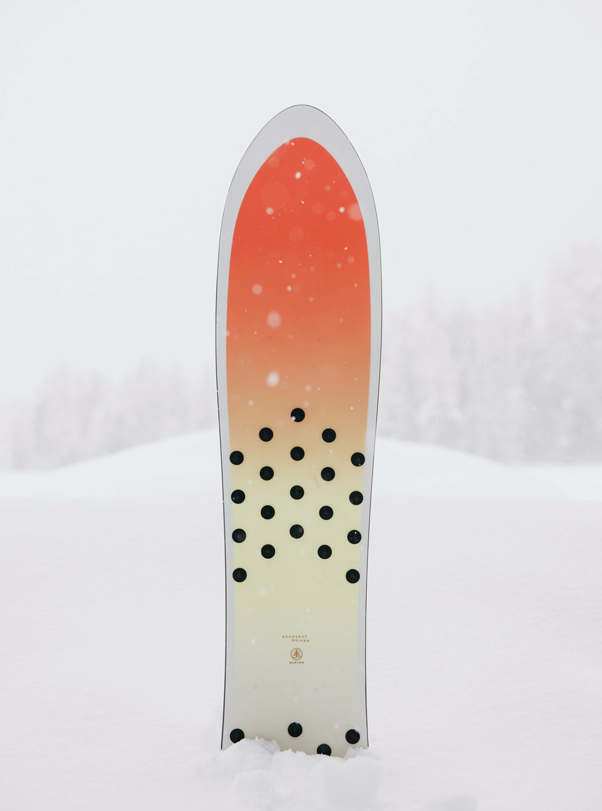 Burton Family Tree Backseat Driver Pow Surfing Snowboard 2025 - Burton