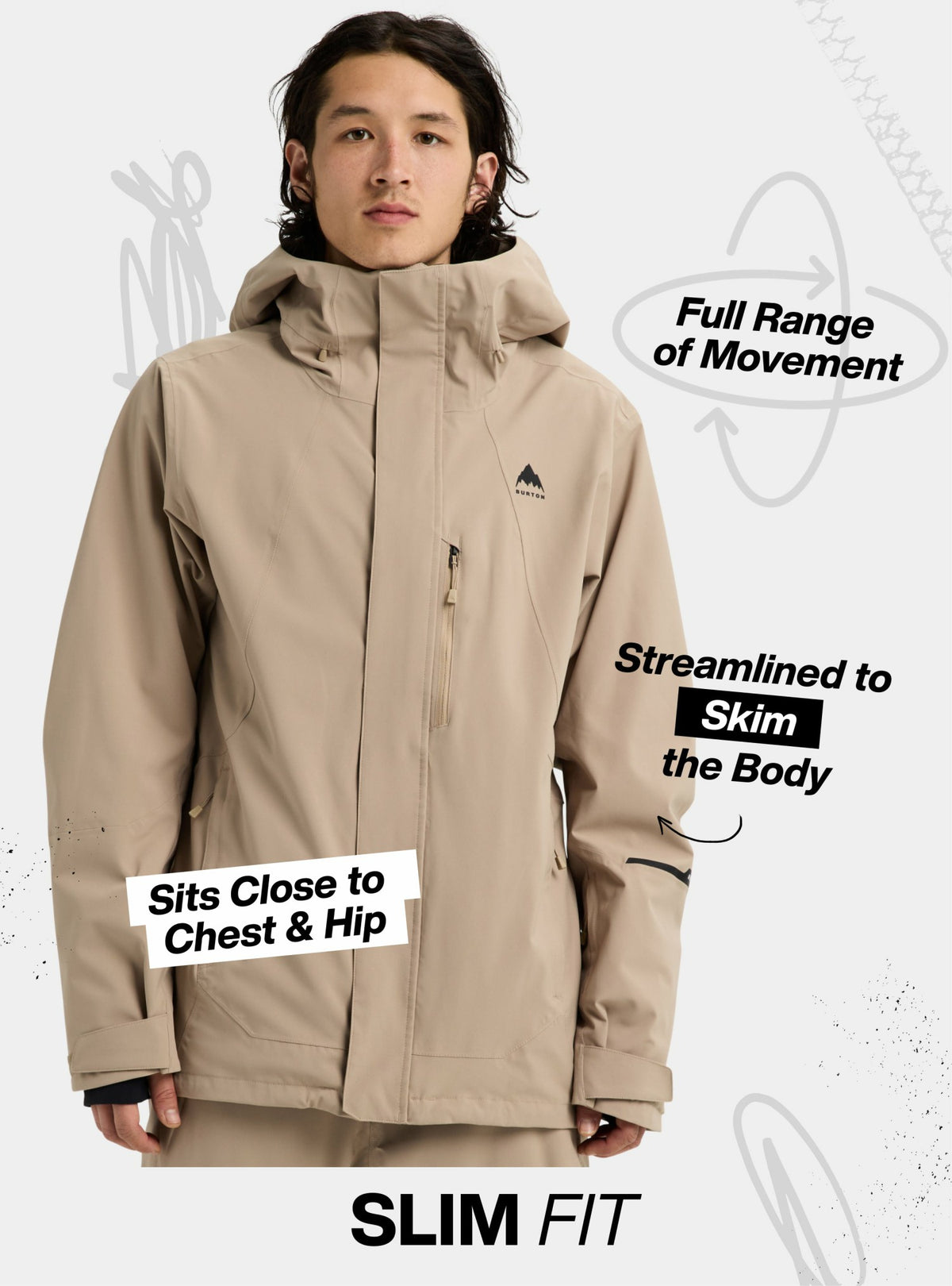 Men's Burton Reserve 2L Stretch Jacket 2026 - Burton