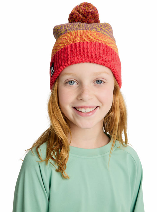 Kids' Burton Fleece-Lined Pom Beanie 2026 - Burton
